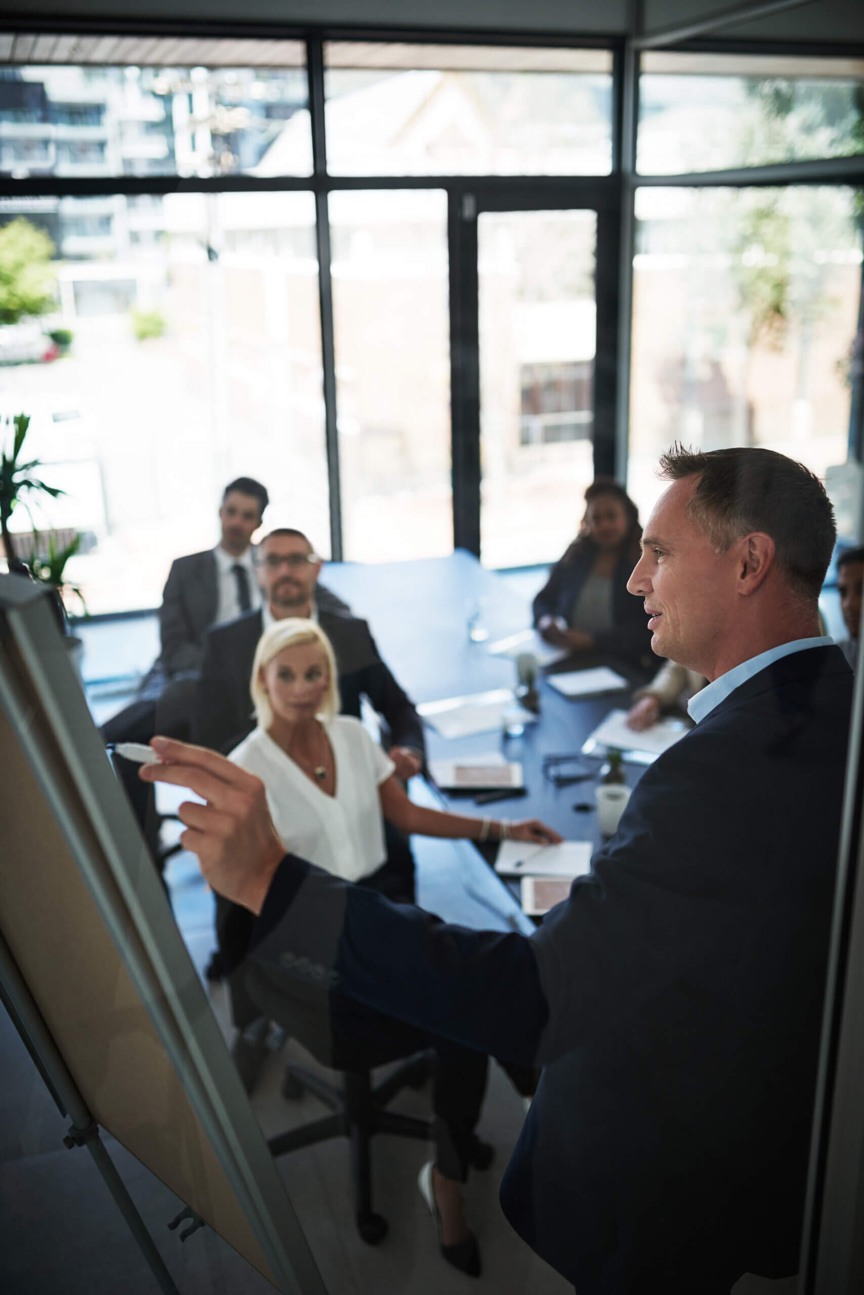 Durchdenken aller Risiken, Vorteile und Kosten.